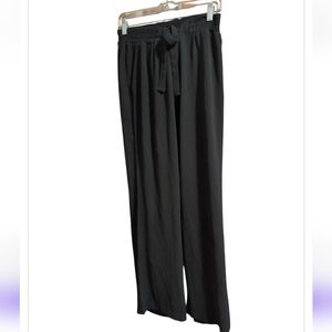 Michael Kors TrousersWomens S Wide Leg Elastic Waist Waist Stretchy Flowy Black